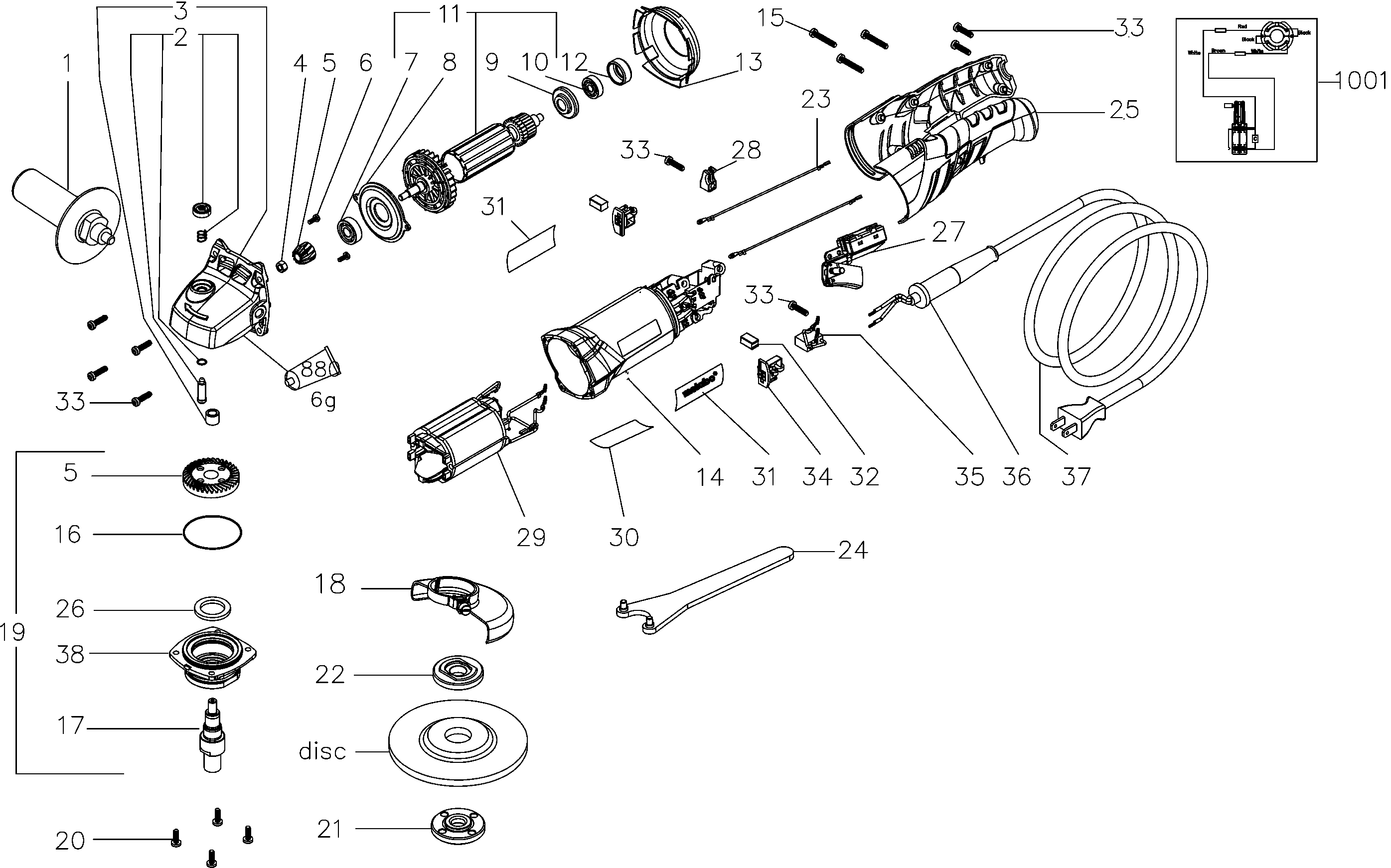 Малые угловые шлифмашины Metabo W 1080-125 RT (06724000)