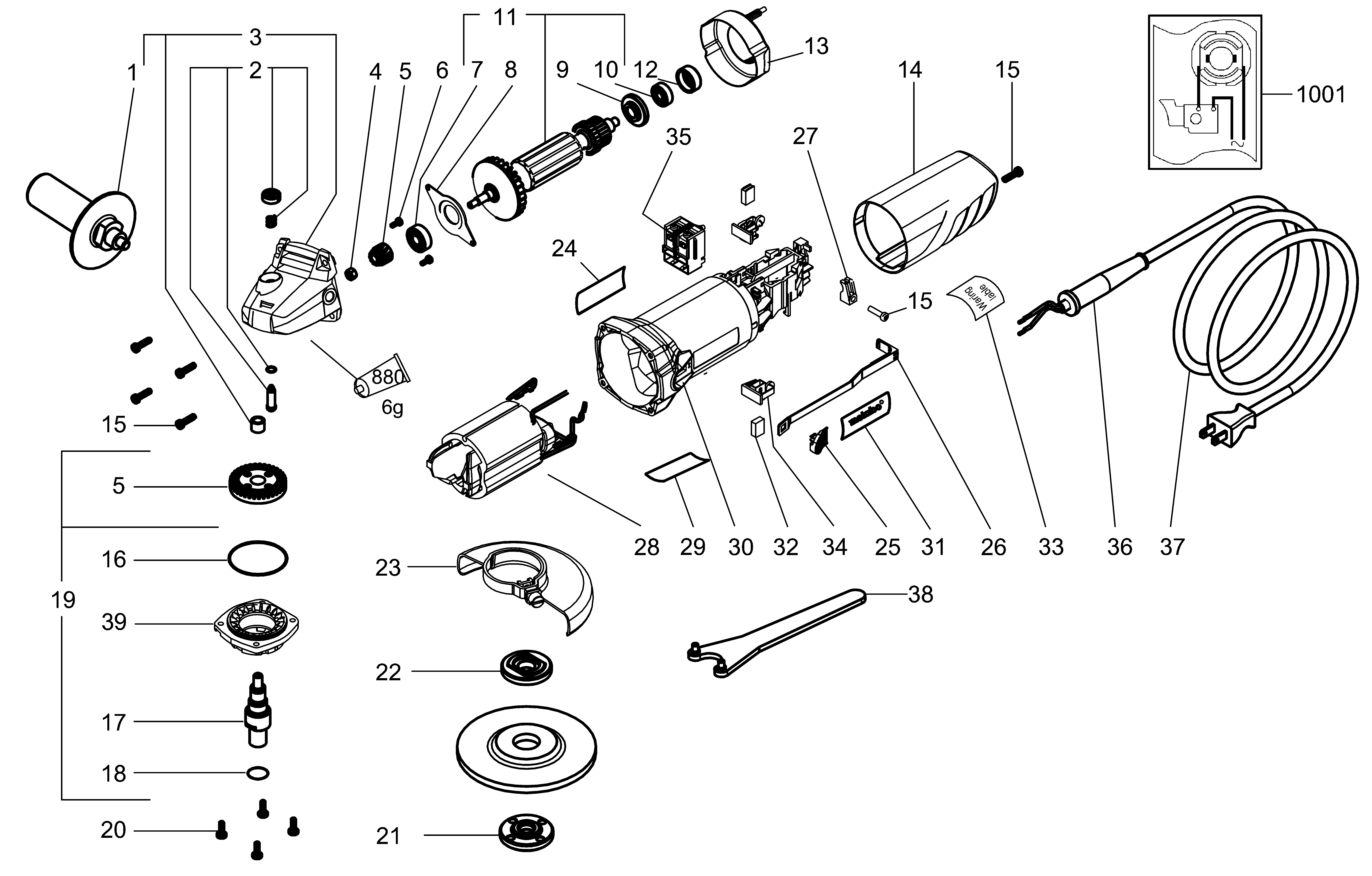 Малые угловые шлифмашины Metabo W 12125 (18117000)