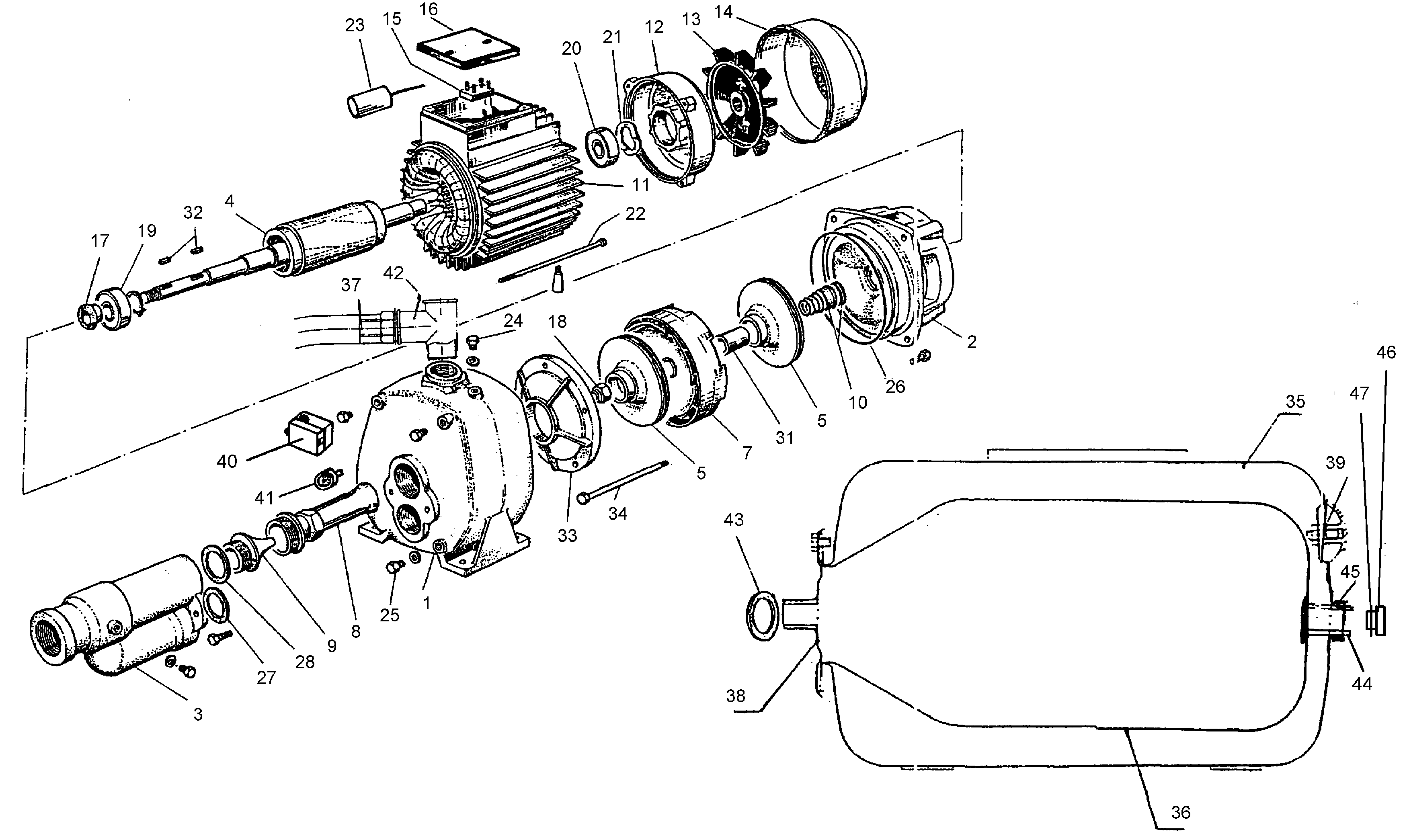 Насосы Metabo HV 1600/100 W (0250160003 11)