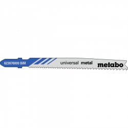 25 лобзиковых пилок, серия «universal metal», 74 мм/прогр. Metabo 623620000