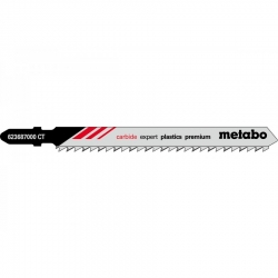 3 лобзиковые пилки, серия «expert plastics premium», 91/ 3,3 мм Metabo 623687000