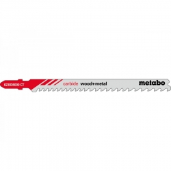 3 лобзиковые пилки, серия «carbide wood + metal», 108/3,5–5 мм Metabo 623836000
