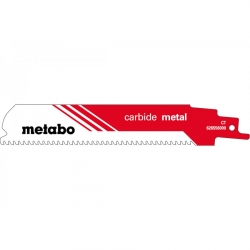 Пилка для сабельных пил, «carbide metal», 150 x 1,25 мм Metabo 626556000