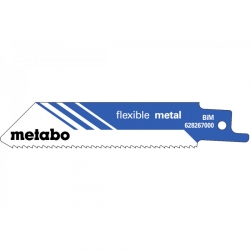 5 пилок для сабельных пил, «flexible metal», 100 x 0,9 мм Metabo 628267000