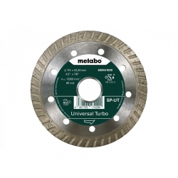 Алмазный отрезной круг 115 x 22,23 мм, «SP-UT», универсальный Turbo «SP» Metabo 628551000