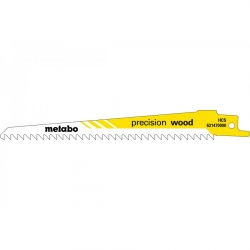 2 пилки для сабельных пил, серия «precision wood», 150 x 1,25 мм Metabo 631120000