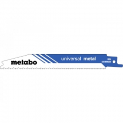 2 пилки для сабельных пил, «universal metal», 150 x 0,9 мм Metabo 631911000