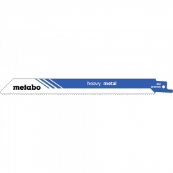 5 пилок для сабельных пил, «heavy metal», 200 x 1,25 мм Metabo 631991000