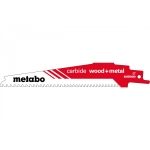 Пилка для сабельных пил, «carbide wood + metal», 150 x 1,25 мм Metabo 626559000